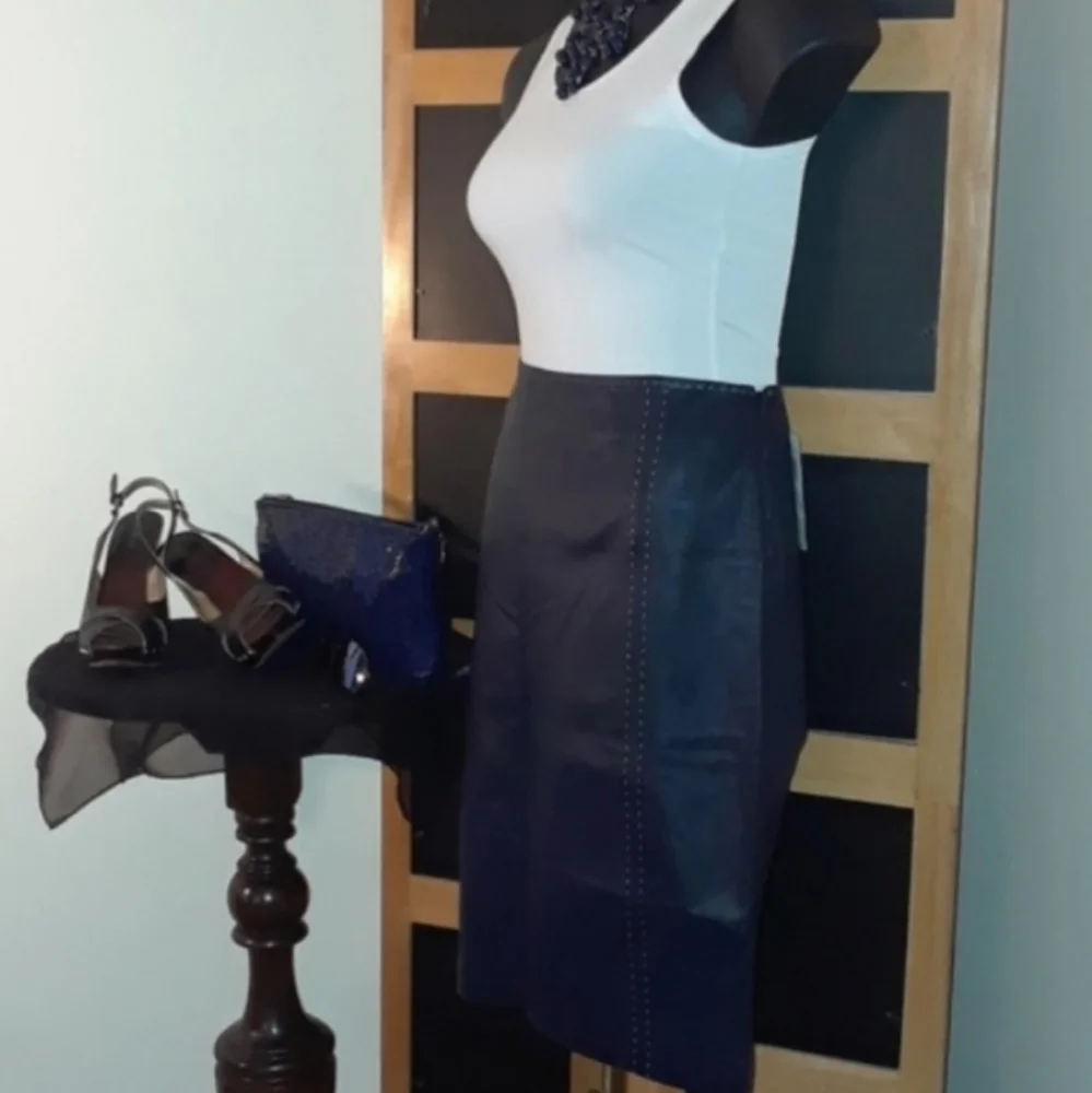 DANA BUCHMAN LAMBS SKIN SKIRT NWT